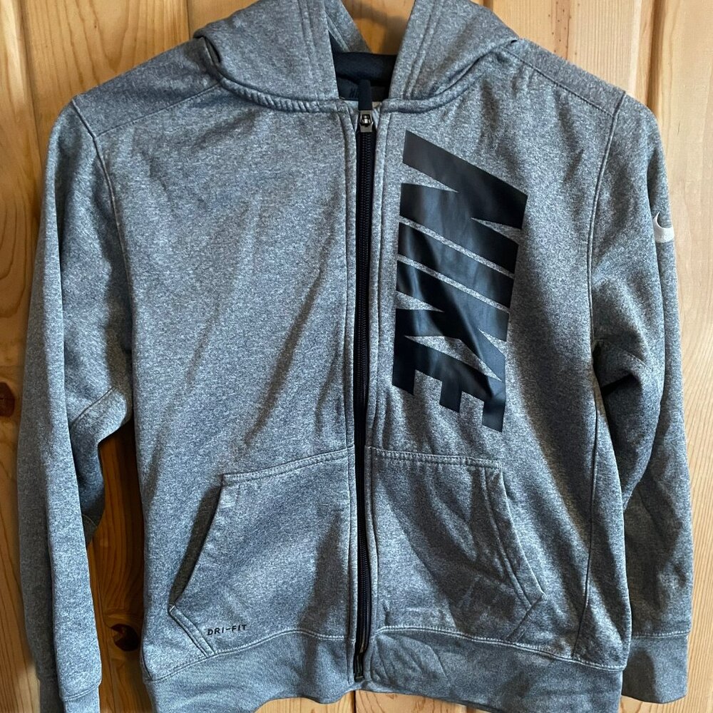 Nike Dri-fit zip up sweatshirt